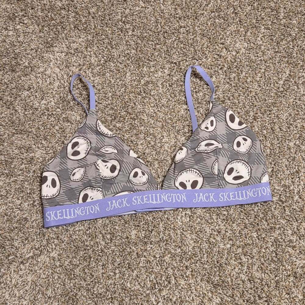 Disney Jack Skellington bralette